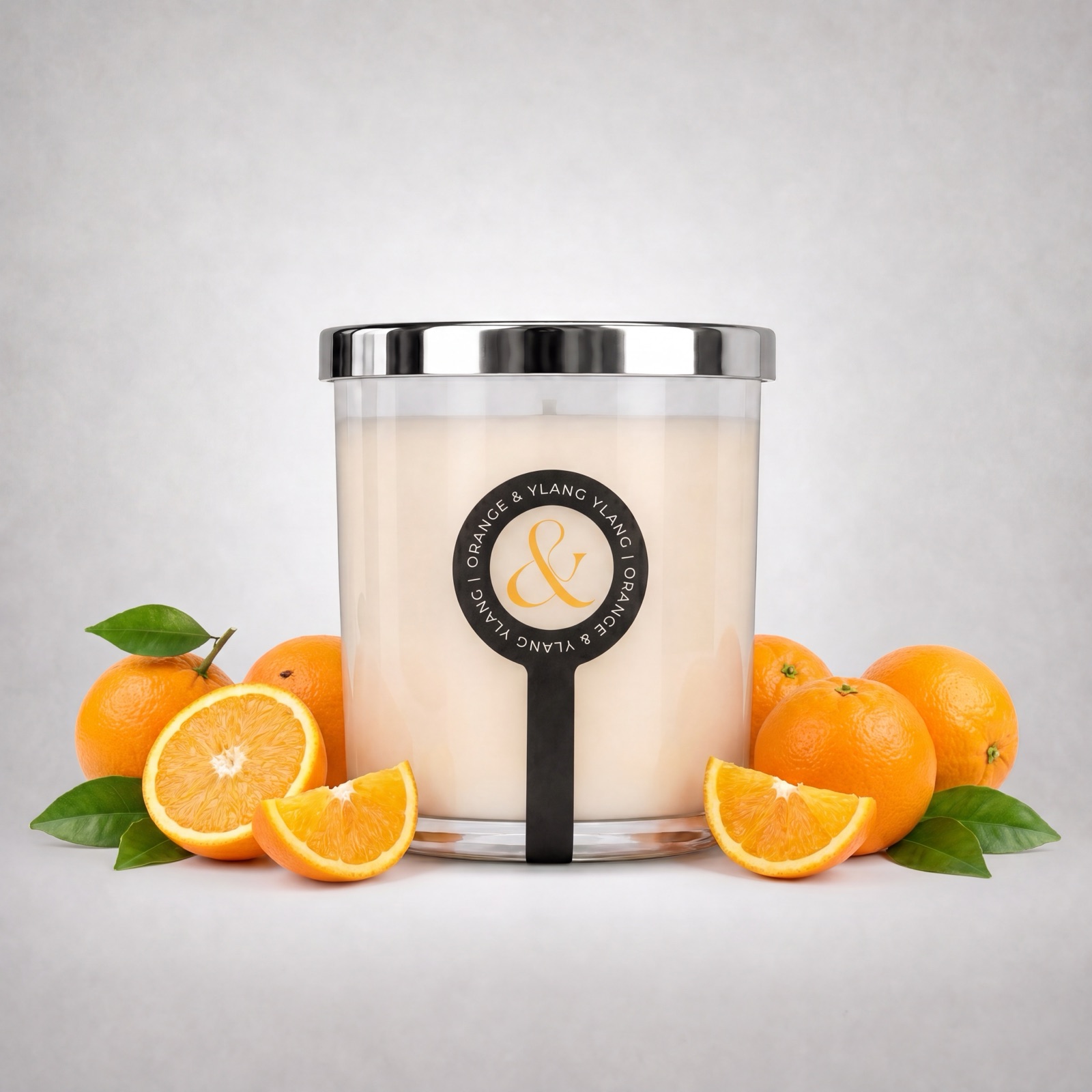 Summer Collection candle, Orange & Ylang Ylang